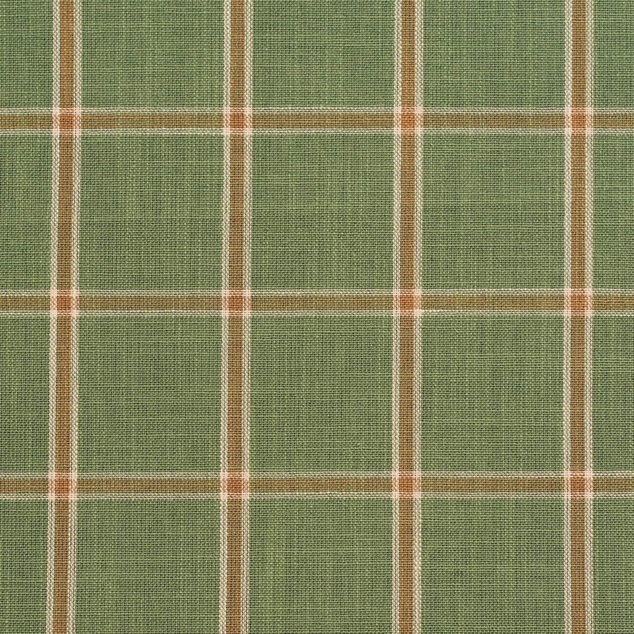 Juniper Windowpane - Green Plaid Upholstery Fabric 54 Inches"